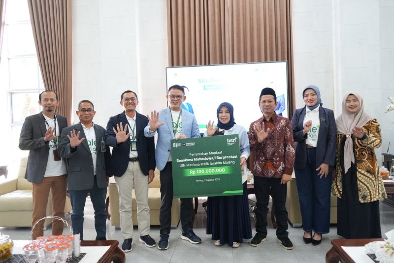 BSN Gandeng UIN Malang, Siapkan Beasiswa Rp100 Juta dan Dorong Digitalisasi Kampus
